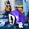 Happy Halloween Inflatable With LED Lights Spoof Ghost Yard Decoration