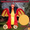 Halloween Festivr Inflatable  With LED Lights Spoof Ghost Yard Decoration