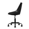 Home Office Desk Chair Computer Chair Fashion Ergonomic Task Working Chair with Wheels Height Adjustable Swivel PU Leather