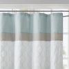 Shawnee Printed and Embroidered Shower Curtain