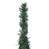 Pop-up String Artificial Christmas Tree with LED Green 7 ft