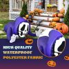 Happy Halloween Inflatable With LED Lights Spoof Ghost Yard Decoration