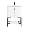 Manhattan Comfort Scarsdale 24" Bathroom Vanity Sink in White