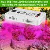 LED Grow Light 1000W 380-800nm Plant Grow Light With Bloom and Veg Dimmer Dual Chips Full Spectrum Grow Lamp