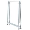 Extendable Foldable Heavy Duty Clothing Rack with Hanging Rod