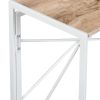 Corner Computer Desk Foldable Writing Study Table Rustic Home Office Workstation Industrial L-Shaped Desk