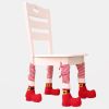 Christmas Decoration Supplies Table Foot Cover Home Decoration Dining Table Chair Protective Cover Stool Leg Christmas Chair Cover