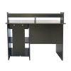 General Style Modern E1 15MM Chipboard Computer Desk Black