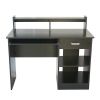 General Style Modern E1 15MM Chipboard Computer Desk Black