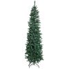 FCH 6.5ft Flocking Tied Light Christmas Tree RT