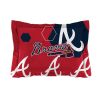 Braves OFFICIAL MLB "Hexagon" Full/Queen Comforter & Shams Set; 86" x 86"