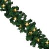 Christmas Garland with LED Lights 32.8'