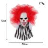 Halloween Funny Clown Wreath Ghost Festival Party Door Hanging Window Wreath Venue Decoration Decorations