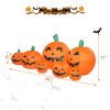 7ft Classic 7pcs LED String Lights 7pcs Pumpkin Inflatable Halloween Decoration