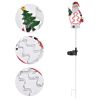 Christmas Santa Solar Light Stake