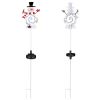 Christmas Snowman Solar Light Stake model TG4650