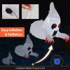 3.3 Feet Flying Ghost Halloween Inflatable with Suction Cups