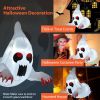 3.3 Feet Flying Ghost Halloween Inflatable with Suction Cups