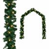 Christmas Garland with LED Lights 32.8'