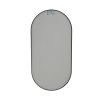 18 x 35 Inch Bathroom Mirror Black Aluminum Frame