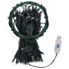 Christmas Tree Net Lights with 180 LEDs Cold White 70.9"