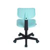 Plastic Children Student Chair;  Low-Back Armless Adjustable Swivel Ergonomic Home Office Student Computer Desk Chair;  Hollow Star