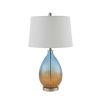 Cortina Ombre Glass Table Lamp; Set of 2