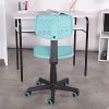 Plastic Children Student Chair;  Low-Back Armless Adjustable Swivel Ergonomic Home Office Student Computer Desk Chair;  Hollow Star