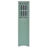 Tall Bathroom Cabinet, Freestanding Storage Cabinet with Drawer and Doors, MDF Board, Acrylic Door, Adjustable Shelf, Green