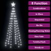 Christmas Cone Tree Cold White 100 LEDs Decoration 2x6 ft