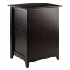 Burke Home Office File Cabinet; Coffee