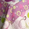 [Colorful Bubble] Cotton 3PC Vermicelli-Quilted Patchwork Quilt Set (Full/Queen Size)