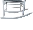 Wooden Porch Rocker Chair WHITE