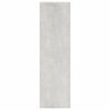 Book Cabinet/Room Divider Concrete Gray 31.5"x11.8"x40.6" Engineered wood