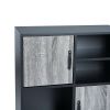 Storage Cabinet; Bookcase with 2 doors