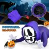 Happy Halloween Inflatable With LED Lights Spoof Ghost Yard Decoration