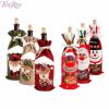 FengRise Christmas Decorations for Home Santa Claus Wine Bottle Cover Snowman Stocking Gift Holders Xmas Navidad Decor New Year