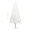 Artificial Christmas Tree Lifelike Needles White 7 ft