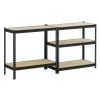 48 in. W x 24 in. D x 72 in. H 5-Shelf Steel Shelving Unit; Black