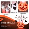 Happy Halloween Inflatable Spoof Ghost Yard Decoration With LED Lights