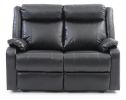 Glory Furniture Ward G761A-RL Double Reclining Love Seat , BLACK