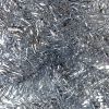 Christmas Garland with LED Lights 16 ft Silver