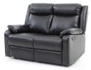 Glory Furniture Ward G761A-RL Double Reclining Love Seat , BLACK