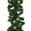 Christmas Garland with LED Lights 65.6'