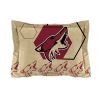 Coyotes OFFICIAL NHL "Hexagon" Full/Queen Comforter & Shams Set; 86" x 86"