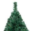 Artificial Christmas Tree with Thick Branches Green 6 ft PVC