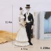 Halloween Decorations Bride Groom Resin Tabletop Figurines Ornaments 14" Tall