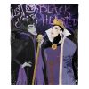 Disney / Villains, Just Blackhearted, Silk Touch Throw Blanket, 50"x60"