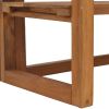 Shelving Unit 23.6"x11.8"x47.2" Solid Teak Wood