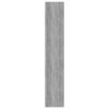 Book Cabinet/Room Divider Gray Sonoma 31.5"x11.8"x65.4" Engineered Wood